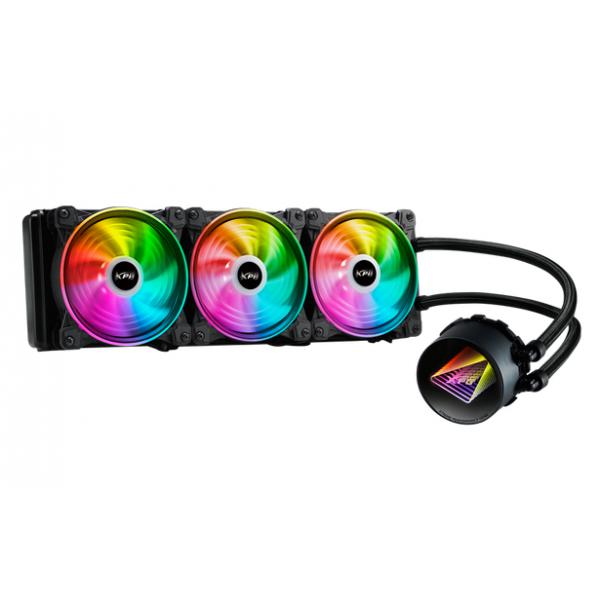 Adata Xpg Dissipatore CPU Acqua Levante X 360 Argb Black Rgb Mirror Pump Head Adlevantex360bkcww