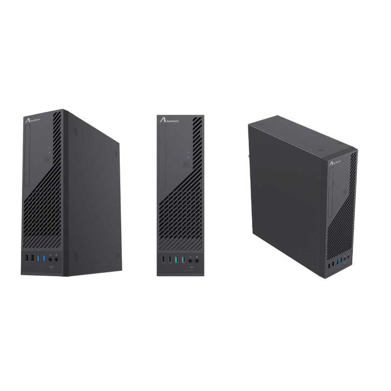 ADJ 200-00068 Case Mini-Tower senza alimentatore Micro-ATX Mini-ITX 2 USB3 2 USB2 1 Type-C colore Nero