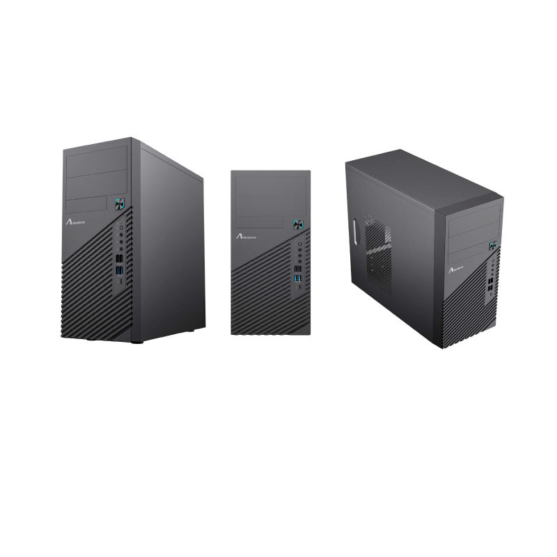 ADJ 200-00070 Case Mid-Tower No PSU ATX MicroATX 2x USB 2.0 2x USB 2.0 1x USB Type-C colore Nero