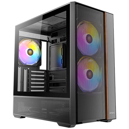 Antec 0-761345-10241-4 Case PC Mid Tower FLUX Rear ATX Micro-ATX ITX Nero