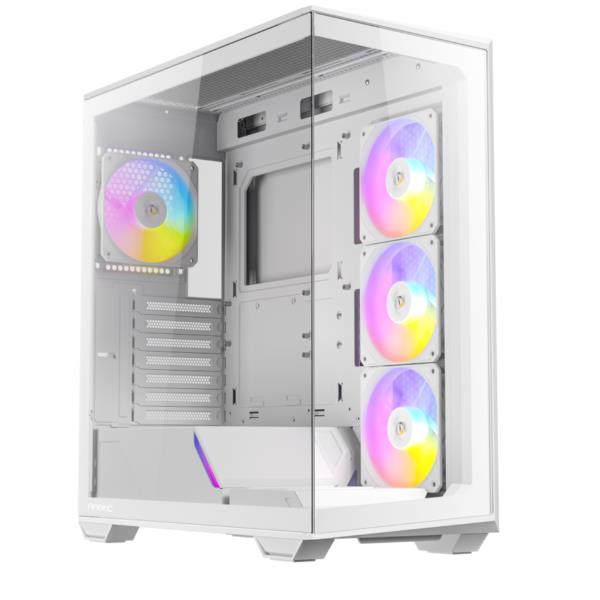 Antec C3 ARGB WHITE Constellation Series Case Mid Tower ATX 4 Ventole ARGB PWM Vetro Temperato 270° USB Type-C colore Bianco