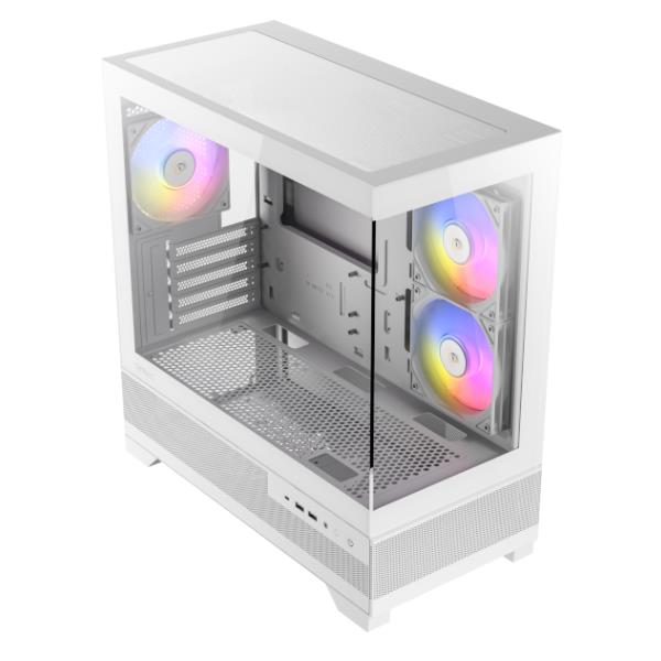 Antec CX500M ARGB Mini Tower Bianco Case PC Gaming