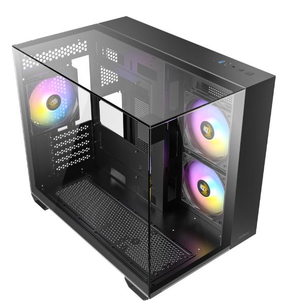 Antec Cx600m Trio Argb Mini Tower Nero-Trasparente