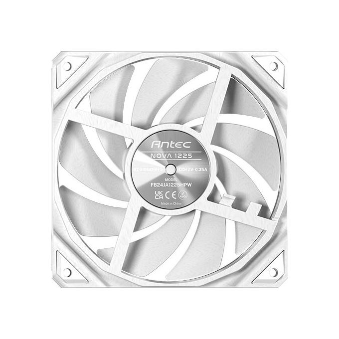 Antec Nova 0-761345-40052-7 ventola 12 cm bianca per case computer