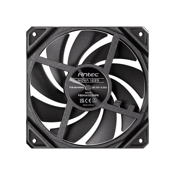 Antec Nova 12cm Ventola per Case Nero