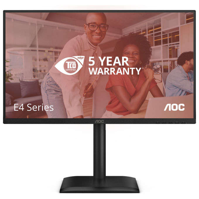 aoc-24e4cv-monitor-pc-23-8-full-hd-led-nero Aoc 24E4Cv Monitor Pc 23.8'' Full Hd Led Nero