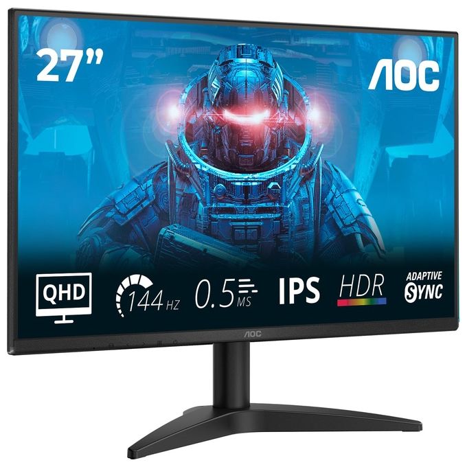 AOC Monitor PC 27'' Quad HD 144Hz LED Nero B3 Q27B36X