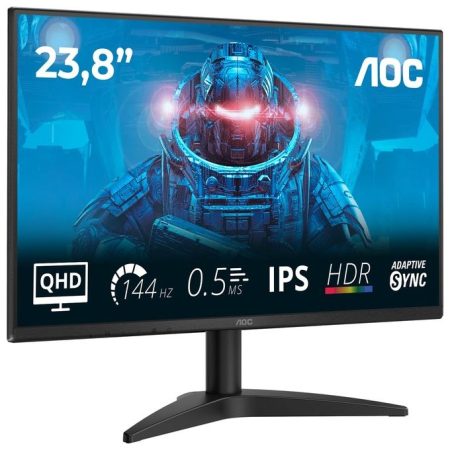aoc-q24b36x-monitor-pc-23-8-qhd-144hz-2560-x-1440-pixel-ne AOC Q24B36X Monitor PC 23.8'' QHD 144Hz 2560 x 1440 Pixel Nero