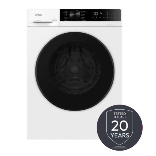 Candy HED 485SB8C-11 lavasciuga Libera installazione Caricamento frontale Bianco