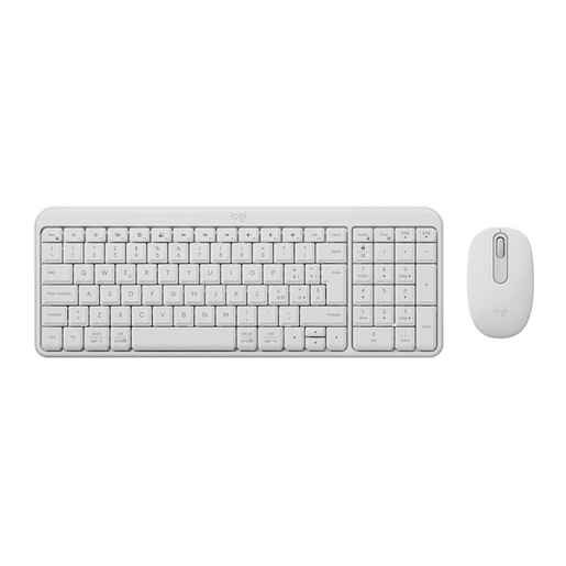 Logitech MK250 Combo tastiera Mouse incluso Universale RF senza fili + Bluetooth Italiano Bianco