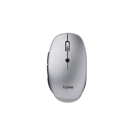 A4-exe2-5E - UE - 318BTR Mouse Dual Mode Silver Tracciati IOPLEE 318BTR mouse Universale Mano destra RF senza fili + Bluetooth 4000 DPI