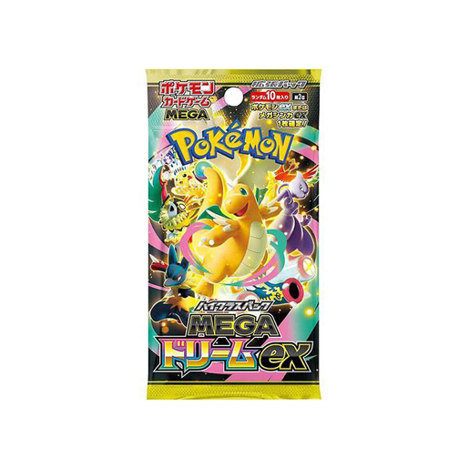 Pokémon 10 carte da collezione giapponesi Mega Dream