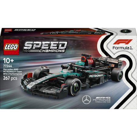 LEGO Speed Champions 77244 Auto da Corsa Mercedes-AMG PETRONAS F1 W 15 Macchina Giocattolo da Collezione con Pilota da 10+