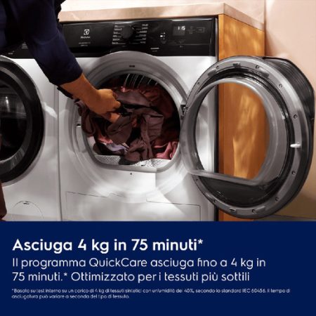 Electrolux EW6HZ1CH9C asciugatrice Libera installazione Caricamento frontale 9 kg Bianco
