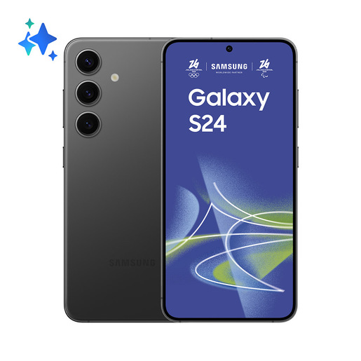 Samsung Galaxy S24 Smartphone AI, Display 6.2'' FHD+ Dynamic AMOLED 2X, Fotocamera 50MP, RAM 8GB, 128GB, 4.000 mAh, Onyx Black