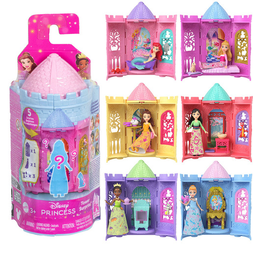 Disney Princess Tower Surprise Mini Bambole