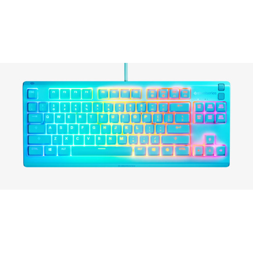Steelseries APEX 3 TKL TASTIERA GAMING USB QWERTY AQUA