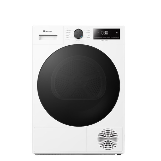Hisense DH1I800UWDEA asciugatrice Libera installazione Caricamento frontale 8 kg Bianco