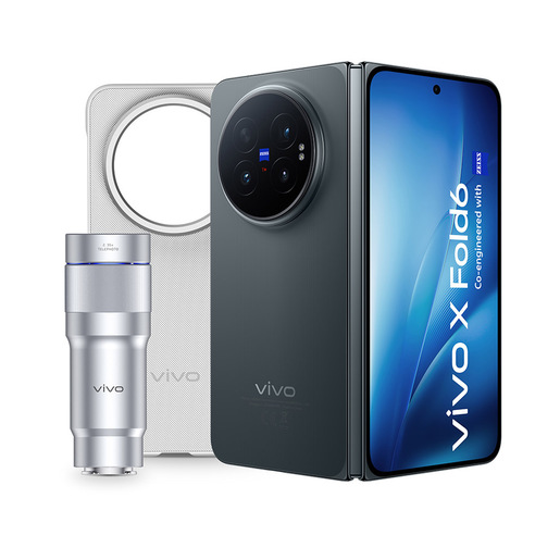 VIVO X Fold 6 20,4 cm (8.02”) Doppia SIM Android 17 5G USB tipo-C 12 GB 512 GB 6900 mAh Nero