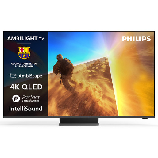 Philips 65PQS8701/12 TV 165,1 cm (65”) 4K QLED Ambilight Ultra HD Smart TV Wi-Fi Nero