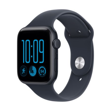 Apple_Watch_SE_3_Cellular_44mm_Midnight_Aluminum_Navy_Blue_Sport Apple Watch SE (3nd generation) SE 3 GPS + Cellular, Cassa 44 mm in alluminio mezzanotte con Cinturino Sport blu marino - S/M