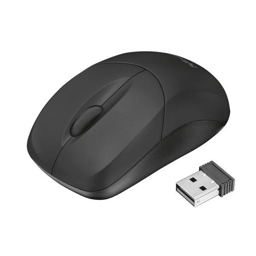 Trust Inu mouse Ufficio Ambidestro RF Wireless Ottico 1000 DPI