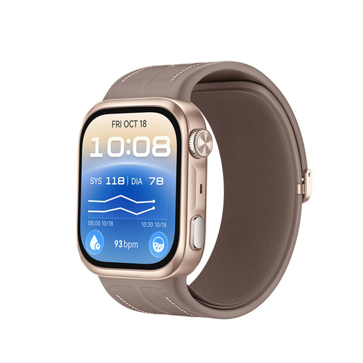 Huawei WATCH D3, Smartwatch con monitoraggio della pressione arteriosa, sottile 11,3 mm. Cinturino sabbia