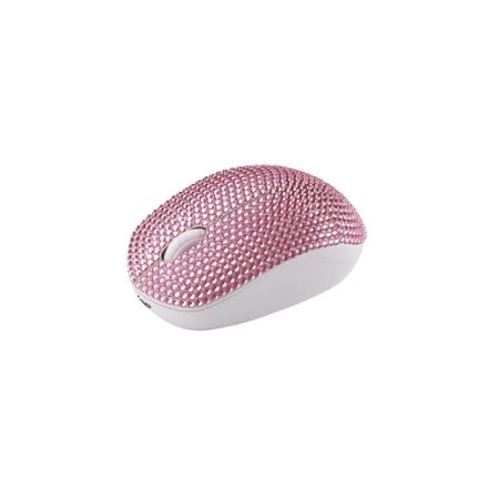 A4-exe2-5E - UE - 295BTR Mouse Crystal Pink Tracciati IOPLEE 295BTR mouse Universale Ambidestro RF Wireless 1200 DPI