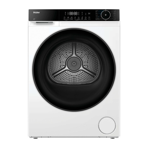 Haier HD90-A357U1-IT asciugatrice Libera installazione Caricamento frontale 9 kg Nero, Bianco