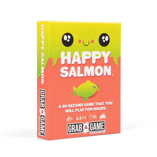 Exploding Kittens Happy Salmon Grab 1,5 min Gioco da tavolo Festa