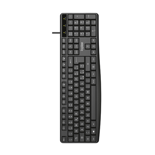 IOPLEE IOPEXTKEYB292G tastiera Universale USB QWERTY Italiano Nero
