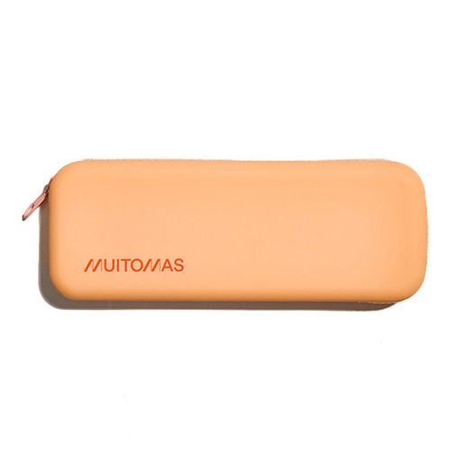Muitomas SILPENCASEPF astuccio per matita Astuccio portamatite Silicone Pesca
