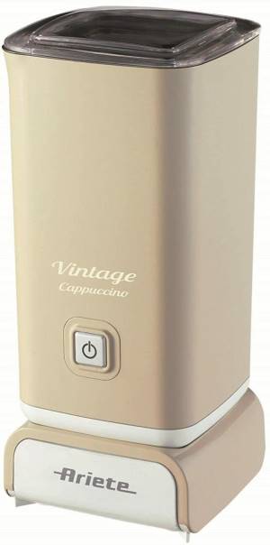ariete-2878-03-vintage-montalatte-elettrico-cappuccinatore-5 Ariete 2878-03 Vintage Montalatte Elettrico Cappuccinatore 500 W Capacita' 250 ml colore Beige