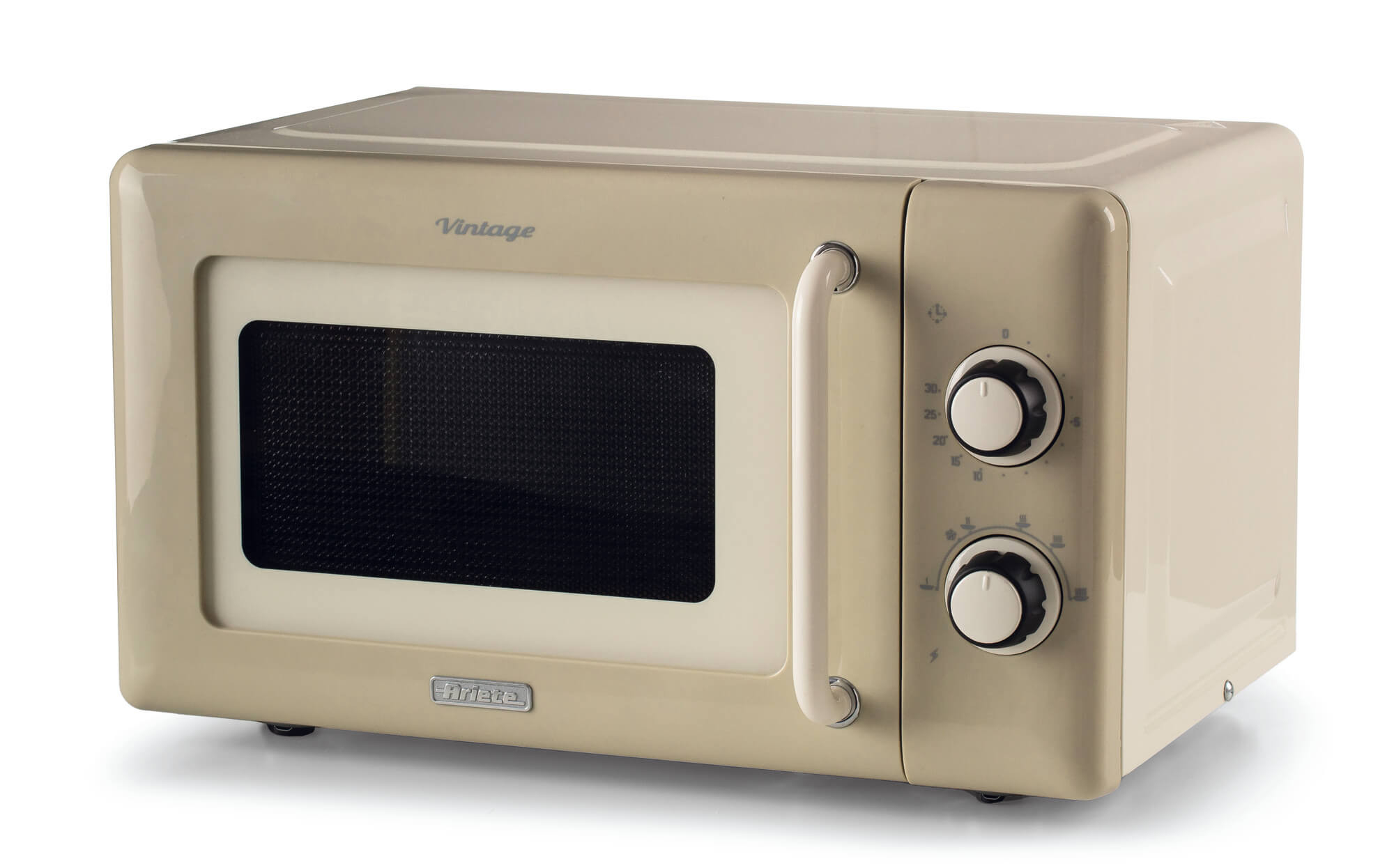 Ariete 3960 Linea Vintage Forno a microonde Solo Microonde 20 L 800 W 6 livelli Timer 30 min colore Beige