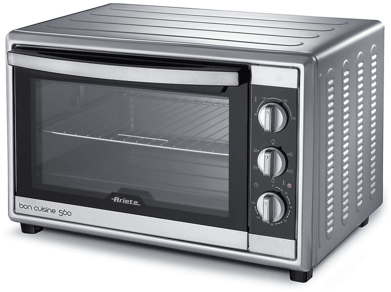 Ariete 945 Bon Cuisine 560 Forno Elettrico Ventilato con Girarrosto 56 L 2200 W 6 Posizioni di Cottura Temperatura Regolabile 90-230 °C (59.5x48.5x38