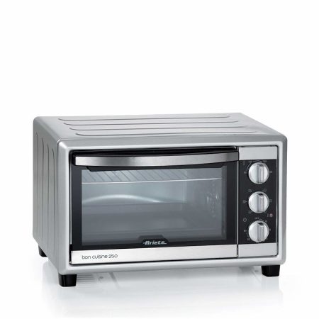 ariete-984-bon-cuisine-250-fornetto-elettrico-ventilato-e-st Ariete 984 Bon Cuisine 250 Fornetto Elettrico Ventilato e Statico 25 L 1500 W 6 modalita' cottura Timer 60 min 230°C colore Argento