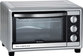 Ariete 985 Bon Cuisine 300 Fornetto Elettrico 30 L 1500 W 6 modalita' statica e ventilata colore Nero Argento