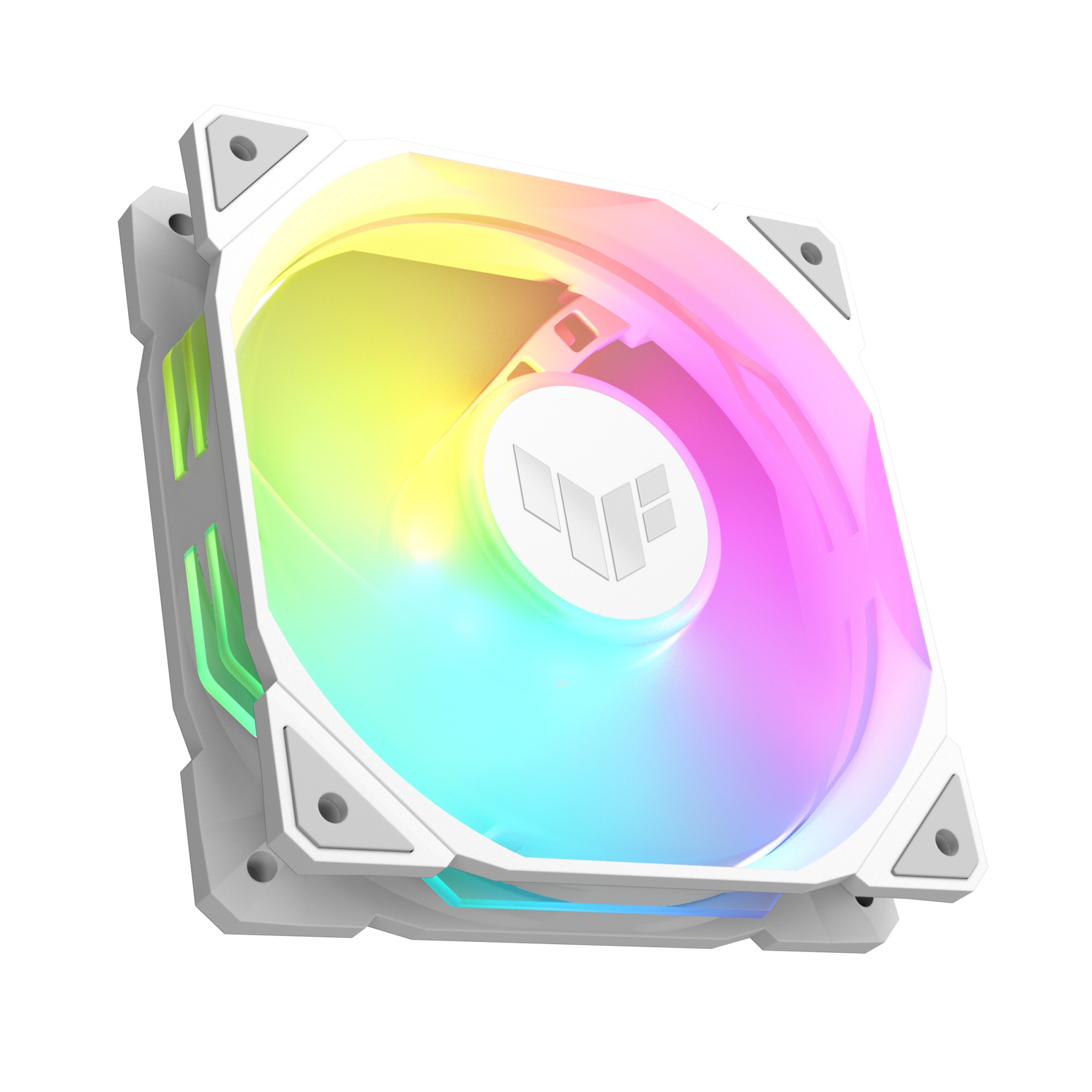 ASUS 90DA00D3-B09020 TUF GAMING TR120 ARGB REVERSE 3IN1 Ventola per Case Diametro 12 cm 2000 rpm 76,3 CFM 29 dB Illuminazione ARGB colore Bianco