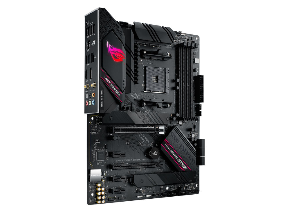 ASUS 90MB19V0-M0EAY0 ROG STRIX B550-F GAMING WIFI II Scheda madre ATX Socket AM4 DDR4 fino a 128 GB Wi-Fi 6 Bluetooth 5.2 colore Nero