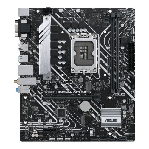 ASUS 90MB1C80-M0EAY0 PRIME Scheda Madre Intel H610 LGA 1700 micro ATX DDR4 Wi-Fi 5 Bluetooth 5.0 colore Nero