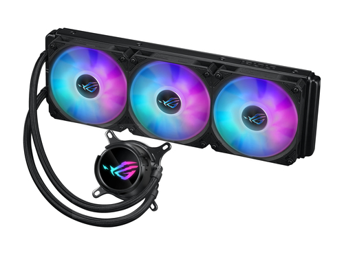 ASUS 90RC00T1-M0UAY0 ROG Strix LC III Kit di raffreddamento a liquido 360 mm con ventole da 12 cm ARGB colore Nero
