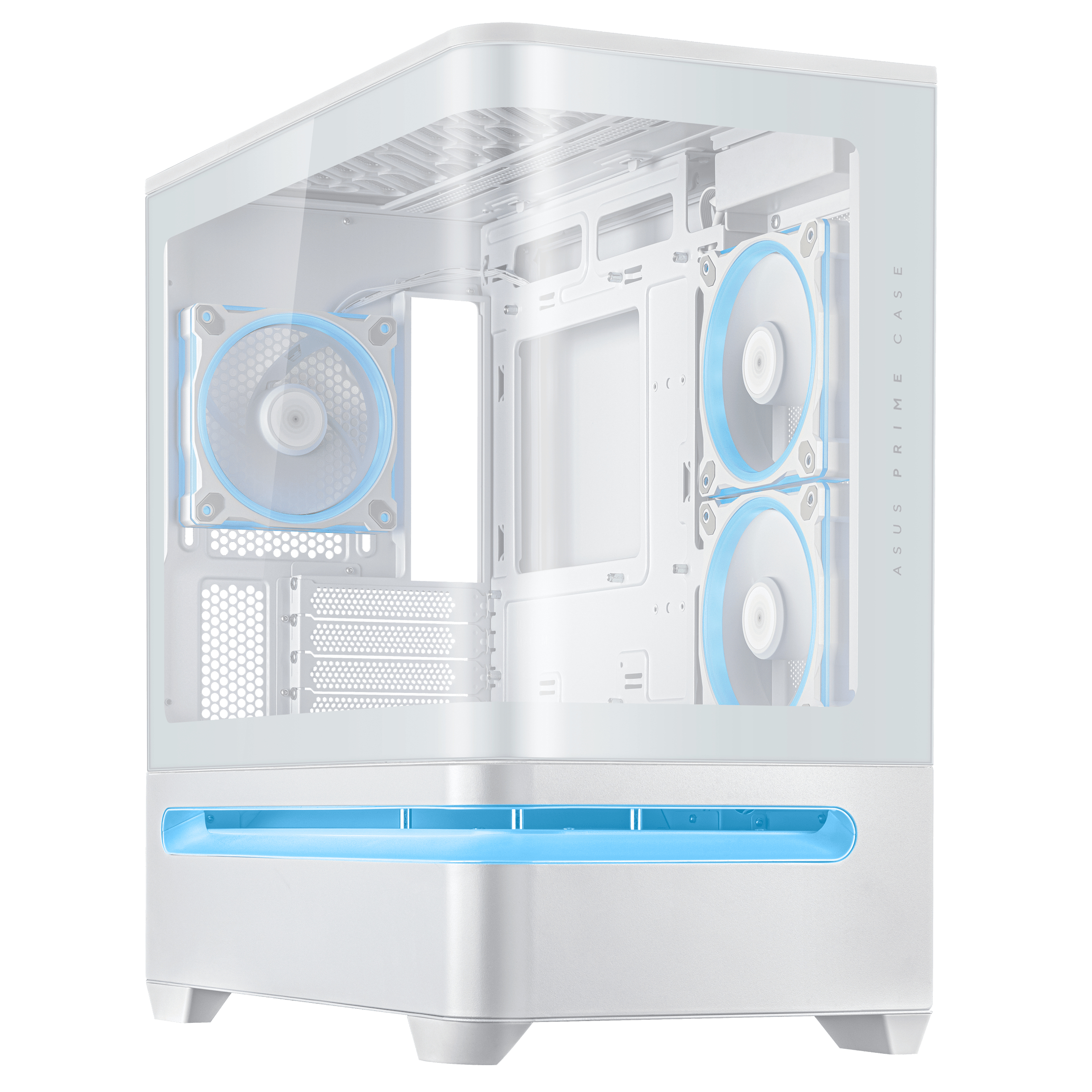 Asus Case Prime Ap202 Tg Argb White 90dc00p3-B19000 - 0