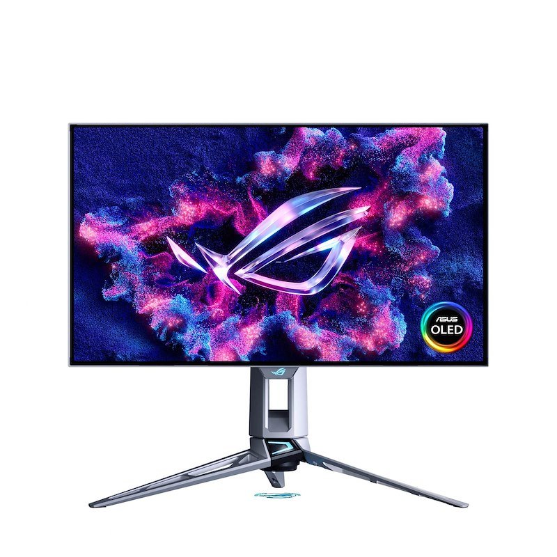 ASUS Monitor Gaming Rog Swift OLED PG27AQWP-W 27'' QHD Argento