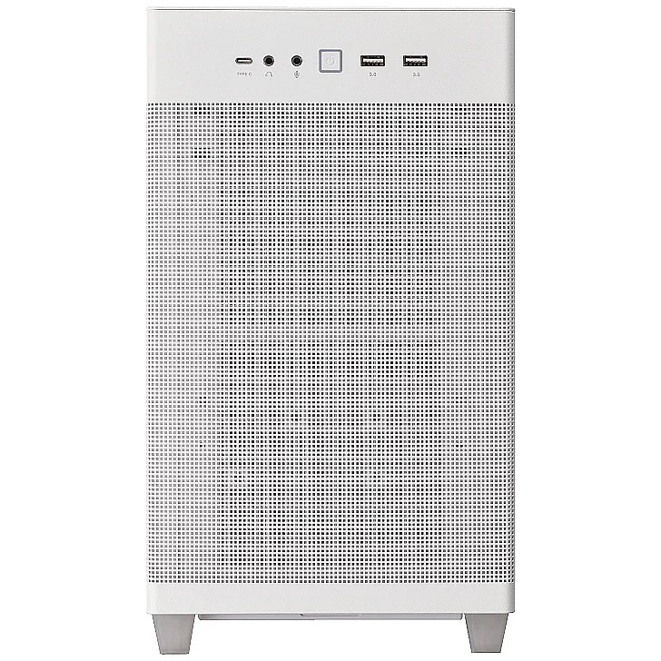 ASUS Prime AP201 TG 90DC00G3-B39010 Case Micro-ATX 33 litri Pannelli Tool-free Mesh quasi filtrante Supporto per Dissipatori da 360 mm Compatibile con