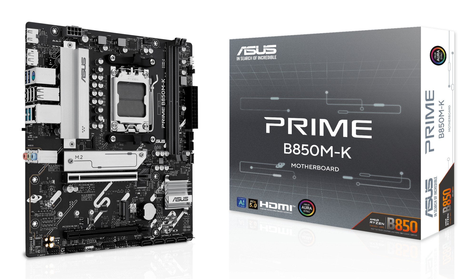 ASUS Prime B850M-K Scheda Madre micro ATX Socket AM5