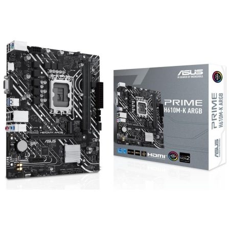 asus-prime-h610m-k-argb-scheda-madre-micro-atx-socket-lga-17 Asus PRIME H610M-K ARGB Scheda Madre micro ATX Socket LGA 1700 Chipset Intel H610 DDR5 96 GB PCIe 4.0 HDMI VGA Gigabit Ethernet Aura Sync RGB