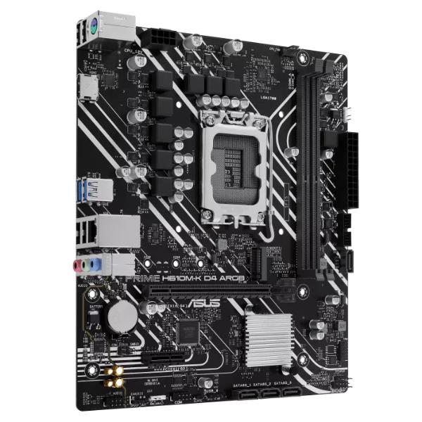 Asus Prime H610M-K D4 ARGB Scheda Madre Intel H610 LGA 1700 micro ATX