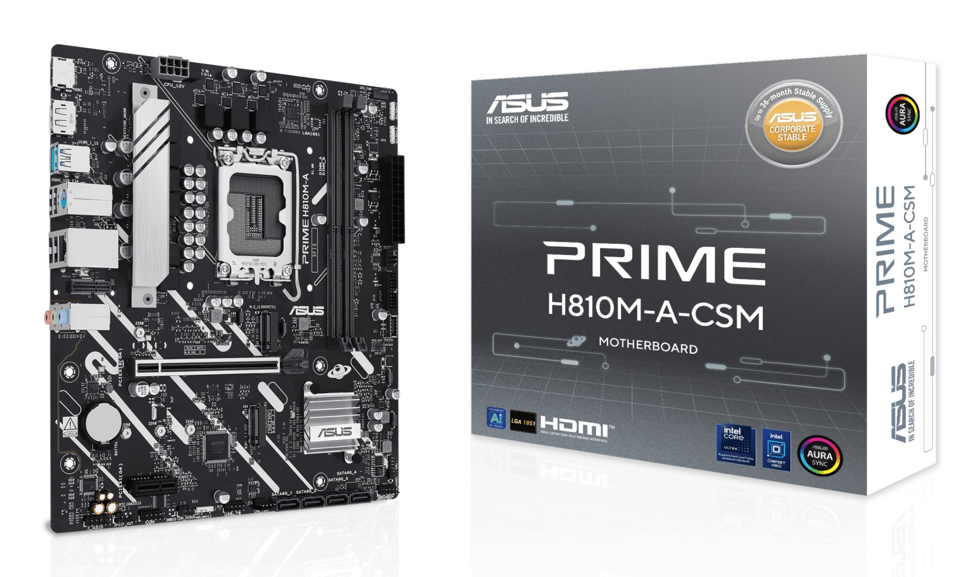 ASUS Prime H810M-A-CSM Scheda Madre Micro ATX