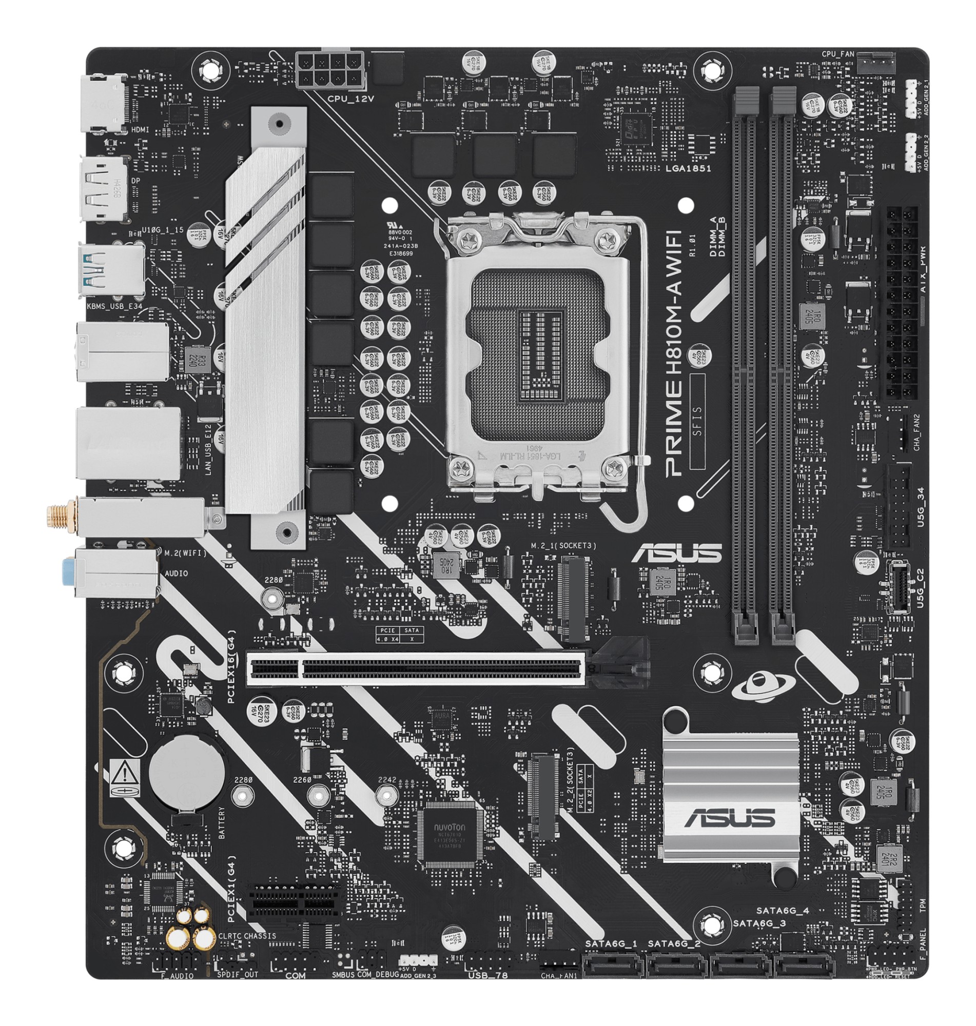 ASUS Prime H810M-A WIFI Scheda Madre micro ATX
