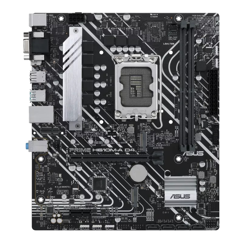 Asus Scheda Madre Prime H610M-A D4-CSM M-Atx 90MB19P0-M0EAYC - 0